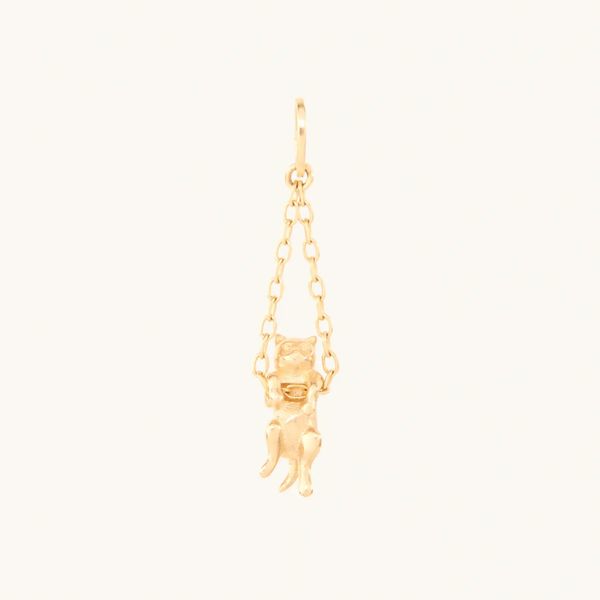 Catbird Hang in There Kitten Charm