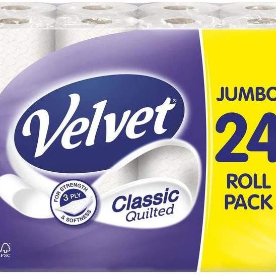 Velvet Quilted Toilet Paper