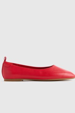 Quince Italian-Leather Glove Ballet Flat