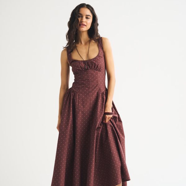 Abercrombie Bra-Free Dylan Midi Dress