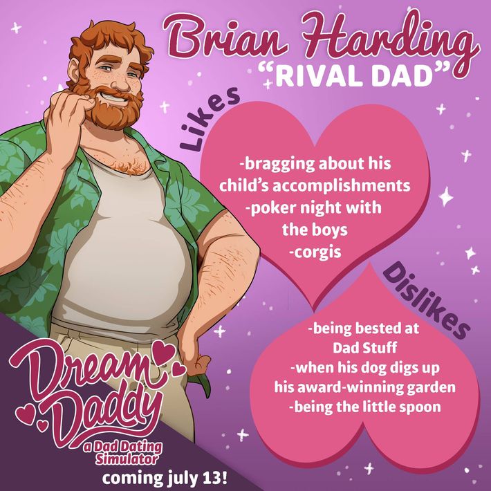 gay dating sim dad