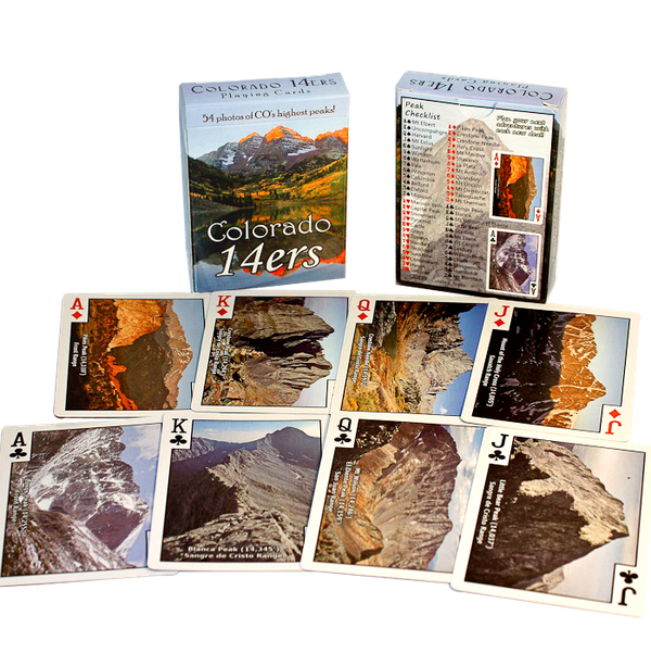 14erscards Naipes Colorado 14ers