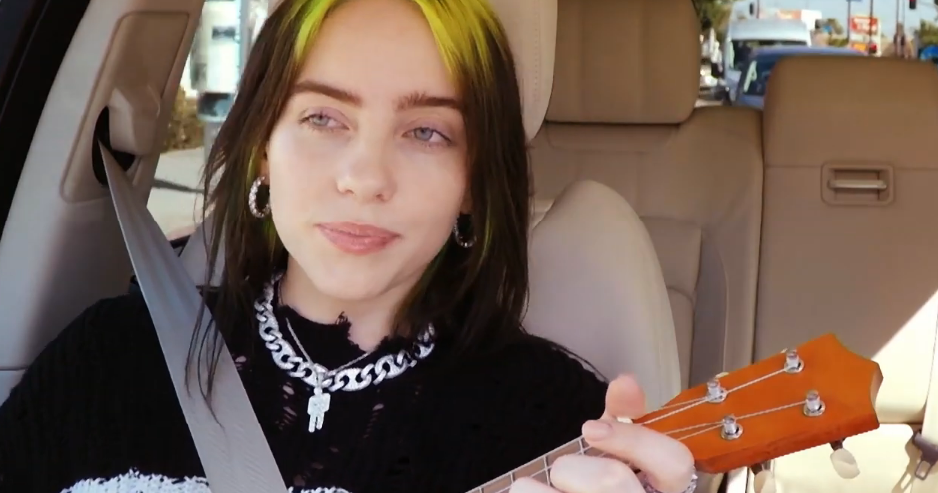 Watch Billie Eilish Play the Ukulele on Carpool Karaoke