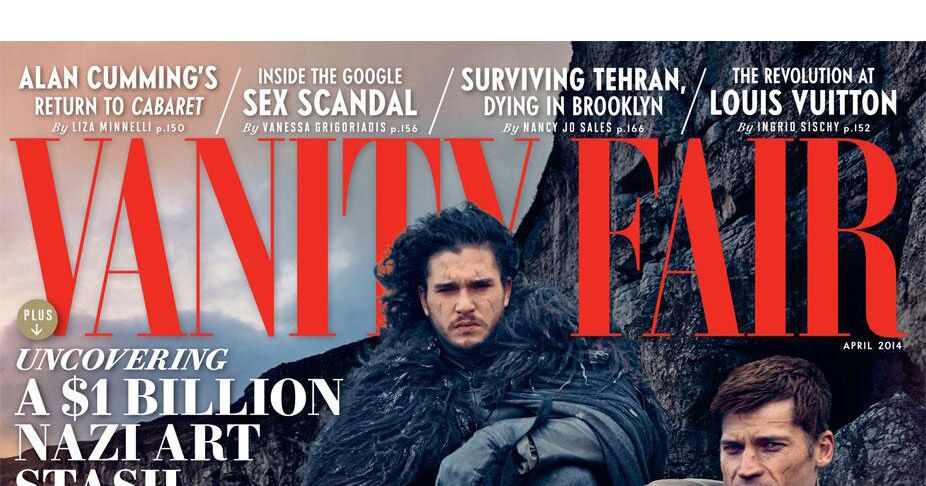 Game of Thrones On The Cover Of Vanity Fair, Creators Already Know