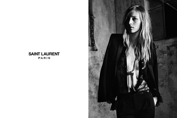 See Saint Laurent’s Spring Ads for the Ladies
