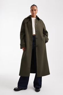 ASOS DESIGN Longline Car Coat