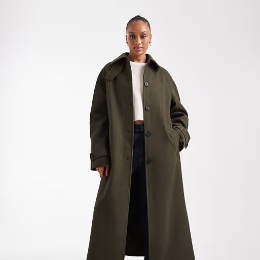 ASOS Design Longline Car Coat