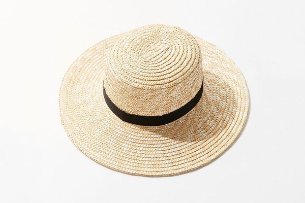 UO Straw Boater Hat