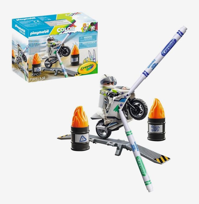 Playmobil Color - Motorbike