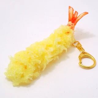 Fake Food Japan Shrimp Tempura Keychain