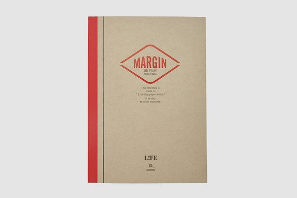 Life Margin B5 Blank Notebook