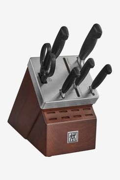 Zwilling J.A. Henckels Four Star Self-Sharpening Knife Block & Knife Set