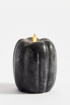 Pottery Barn Flickering Flameless Wax Pumpkin Candle