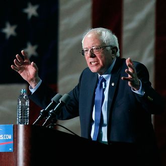 Presidential Candidate Bernie Sanders Holds Primary Night Rally In Phoenix, Arizona