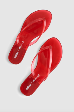 Madewell x Melissa Jelly Thong Sandals