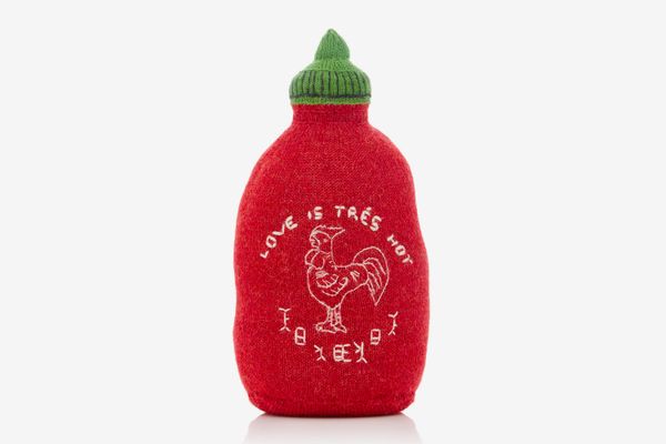 Oeuf M’O Exclusive Hot Sauce Knit Pillow