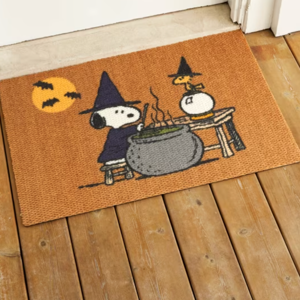 Peanuts Snoopy Halloween Magic Nonslip Doormat