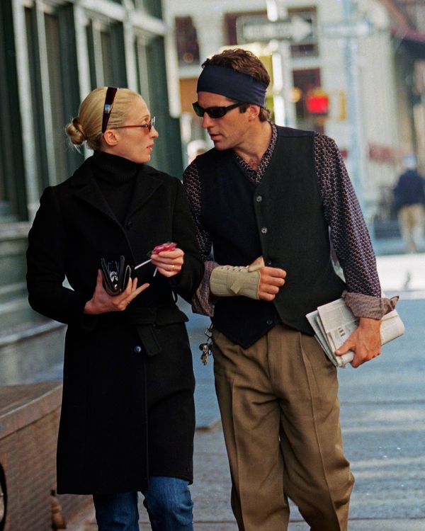 John John kennedy and his wife Carolyn in New York