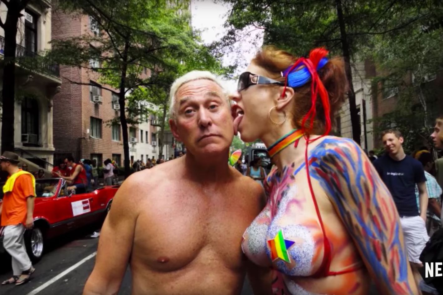 The Many Looks of Roger Stone