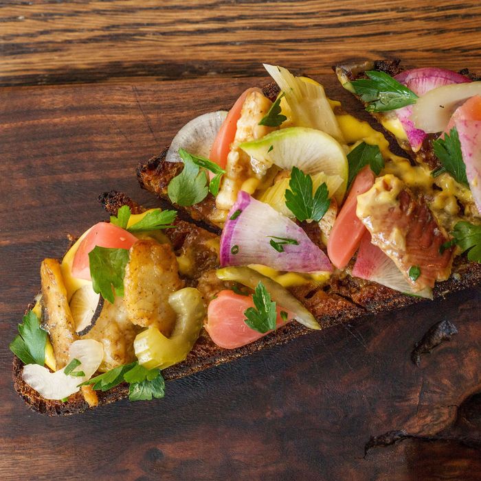High Street on Hudson's $14 eel toast requires four days of prep.