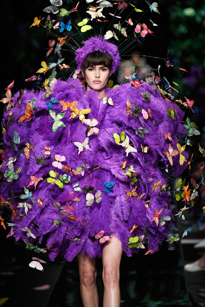 Moschino flower shop dress