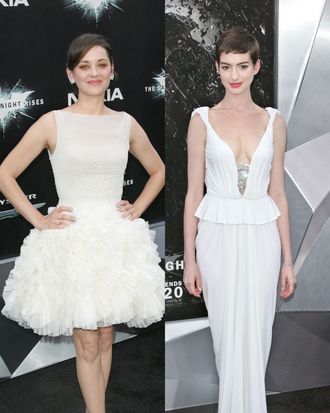 Marion Cotillard and Anne Hathaway.