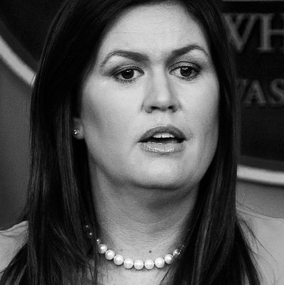 Sarah Huckabee Sanders.