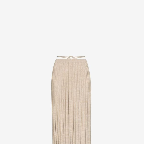 Christopher Esber Pleated Tie-waist Skirt
