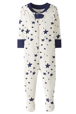 Hanna Andersson Baby/Toddler Boys' and Girls' One-Piece Organic Cotton Footed Pajama