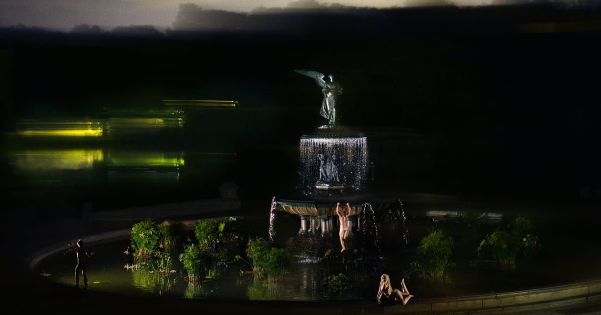 Skinny-dipping in the Park
