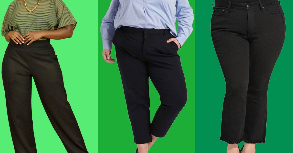 Inspire Me Ladies' Half Elasticated Waist Women's Trousers Machine Washable Casual Stretch Trousers with Pockets