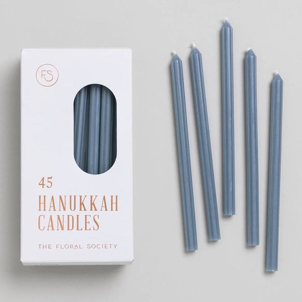 The Floral Society Hanukkah Candles