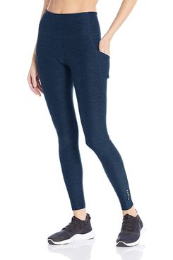 Core 10 Women’s Cozy High Waist Yoga Workout Legging with Pockets