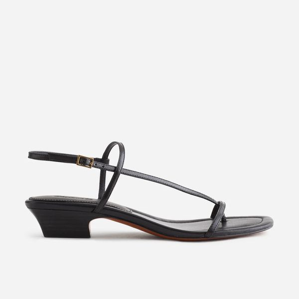 Madewell The Maycie Asymmetric T-Strap Sandal