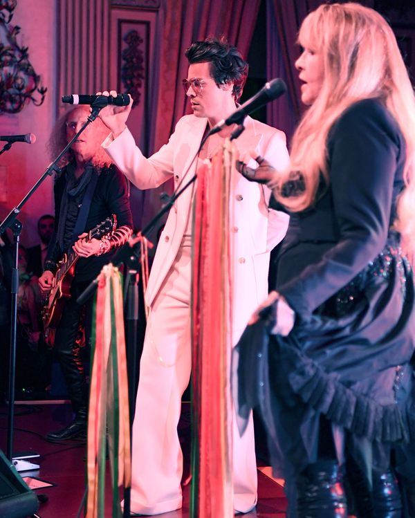 Harry Styles Performed With Stevie Nicks at a Gucci Party