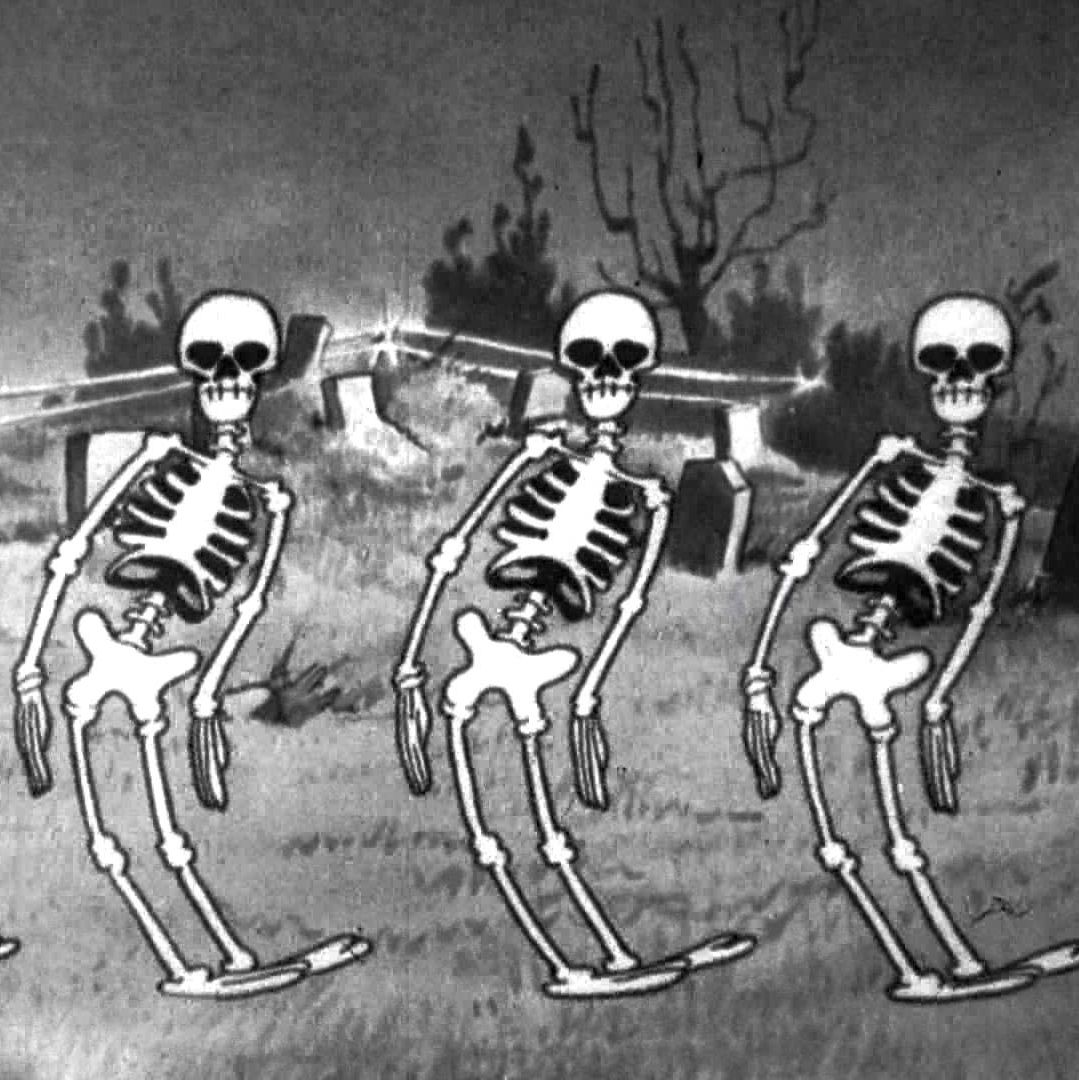 Spooky scary skeleton tik tok