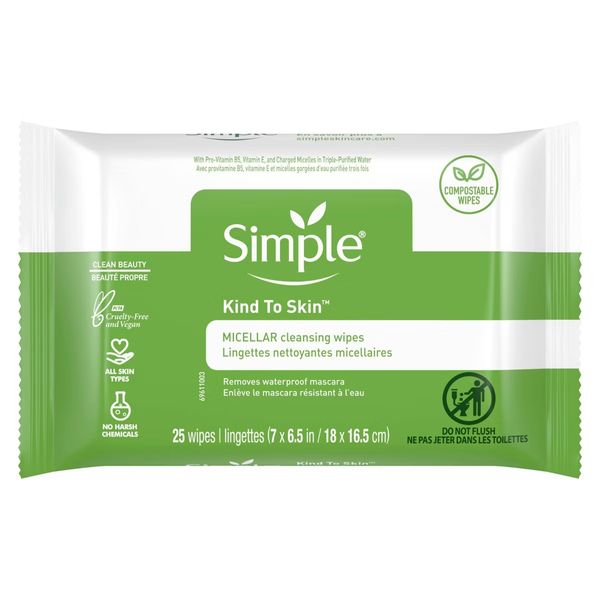 Simple Kind to Skin Micellar Cleansing Wipes