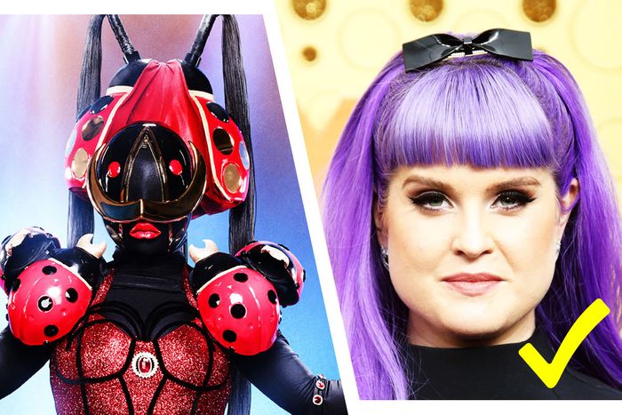 Yep, the Ladybug is Kelly Osbourne.