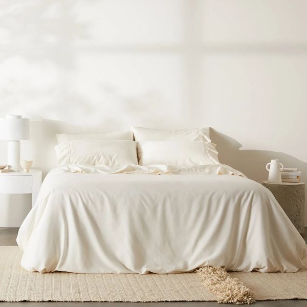 Ettitude CleanBamboo Hemp Linen+ Duvet Cover