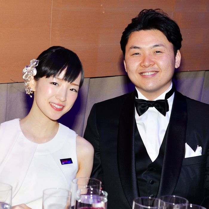 Marie Kondo, and her husband, Takumi Kawahara.