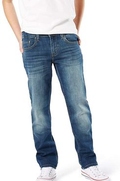 Signature by Levi Strauss & Co. Big Boys’ Slim Straight Fit Jeans