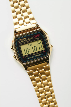 Casio Women’s Vintage Digital Gold-tone Watch