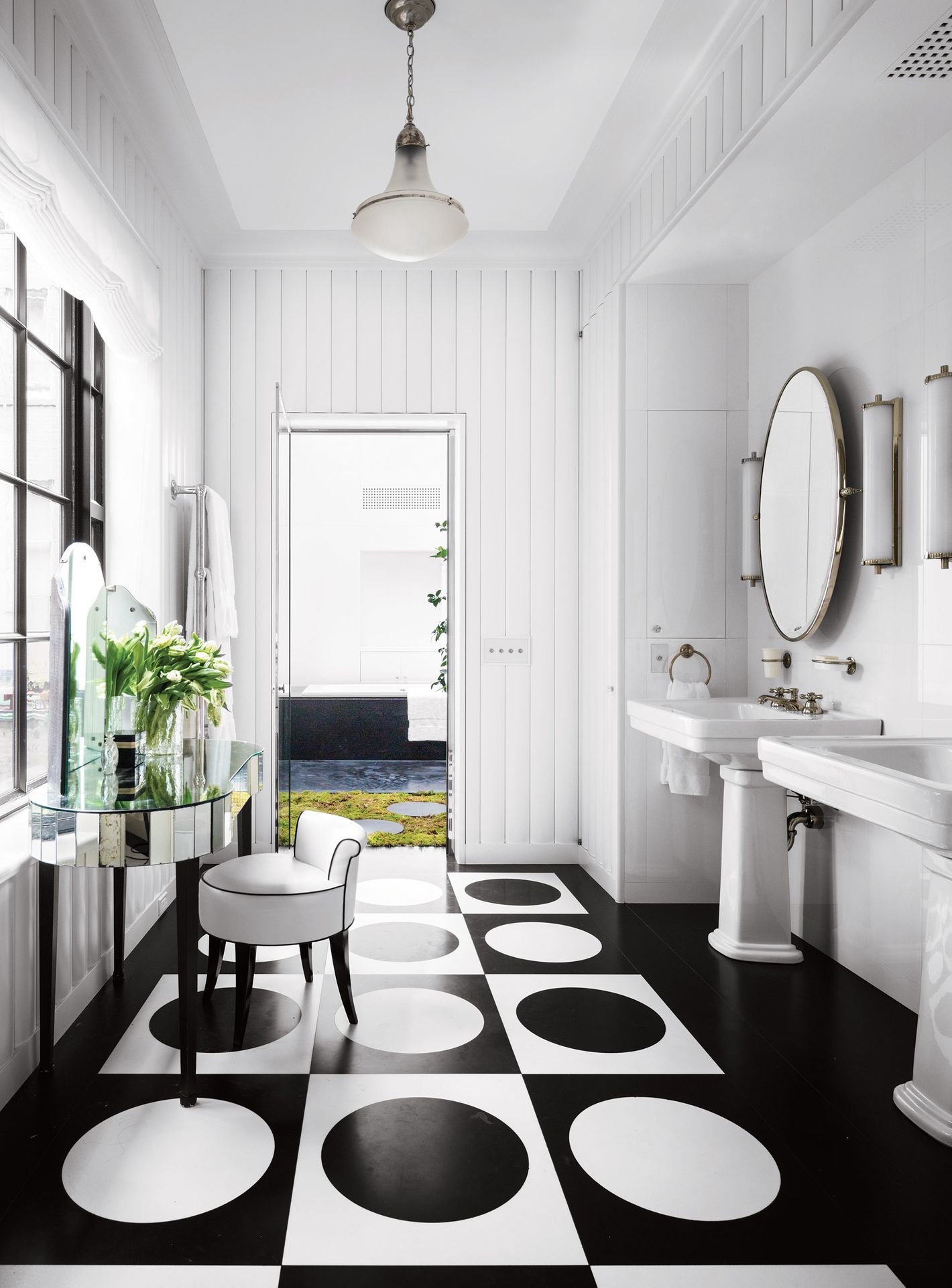 Black And White Floor Tile Design Ideas