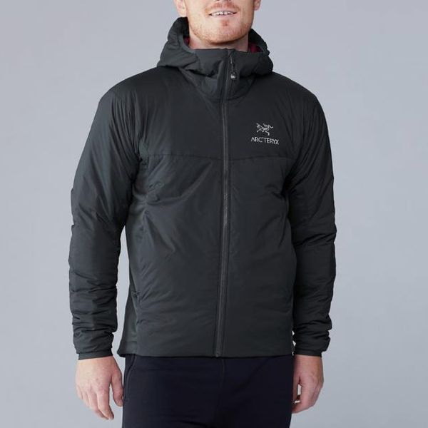 mens arc'teryx atom insulated hoodie black - strategist rei winter sale