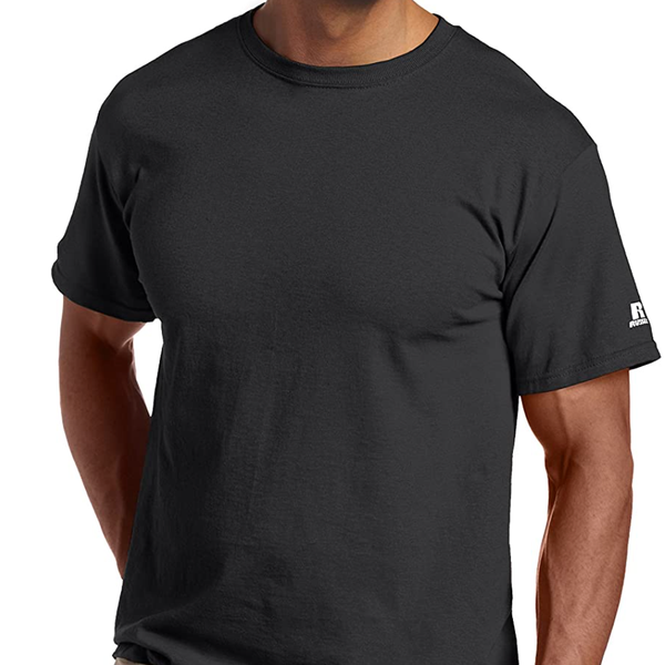 Camisetas básicas de algodón Russell Athletic para hombre