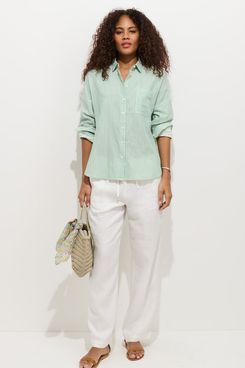 Alex Mill Jo Shirt in Double Gauze Stripe
