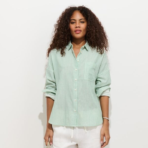 Alex Mill Jo Shirt in Double Gauze Stripe