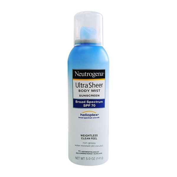 Neutrogena Ultra Sheer Body Mist Sunscreen SPF 70 - Set of 3
