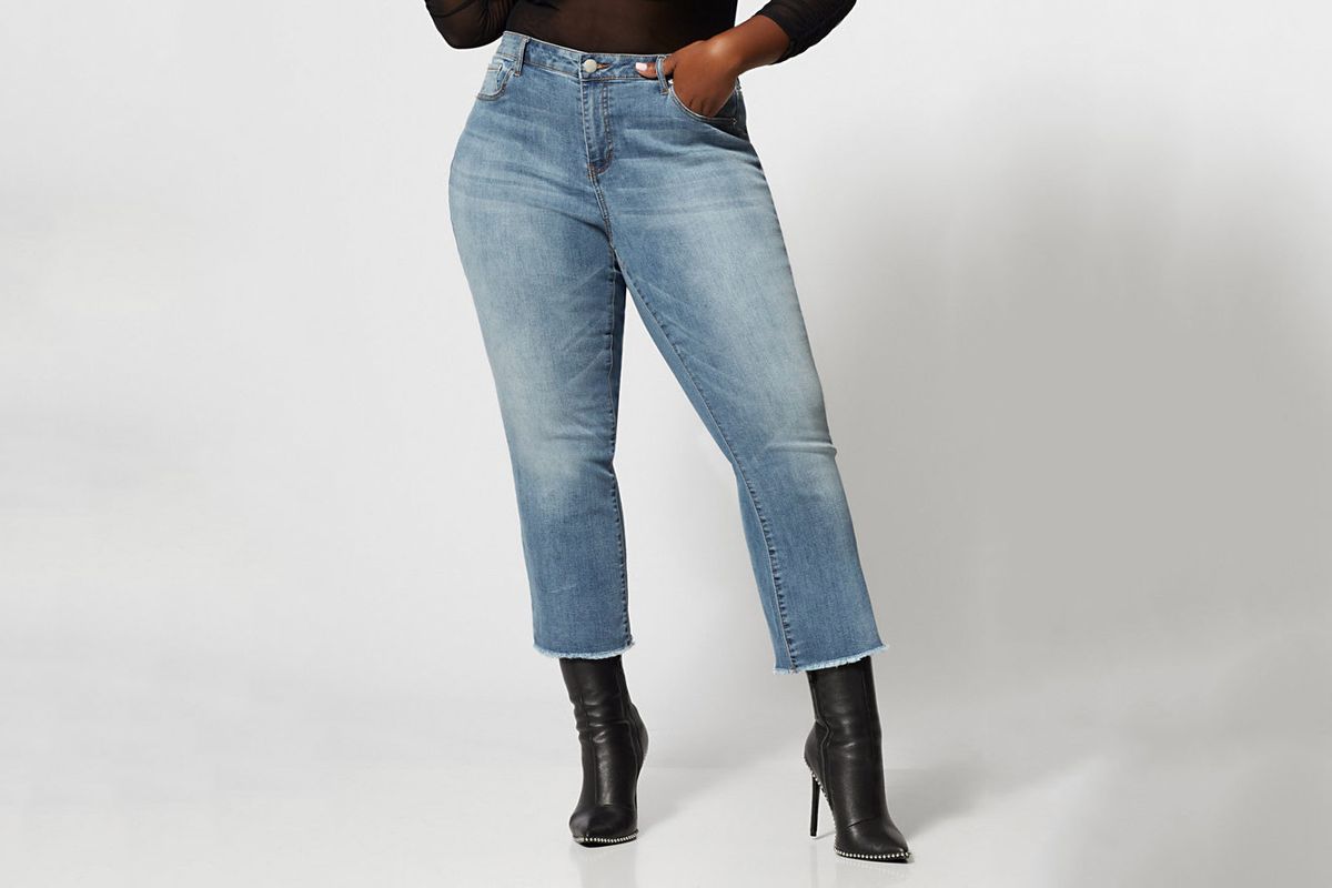 best straight leg jeans for curvy figures