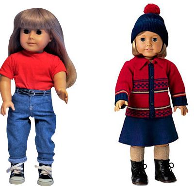 doll and girl outfits